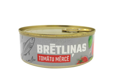 BANGA Bretliņas tomātu mērcē (48x240g)