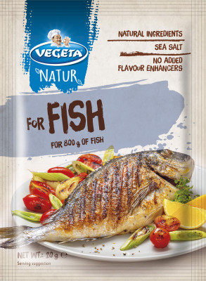 VEGETA Garšv. mais. "Natur" Zīvim (20x20g)