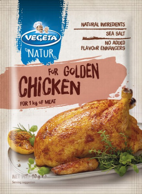 VEGETA Garšv. mais. "Natur" Zeltainai Vistai (20x20g)