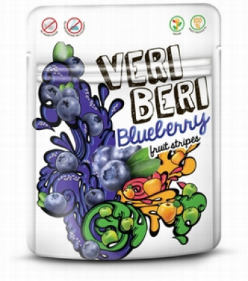 VERI BERI Melleņu strīpas (28x50g)