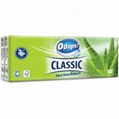 Ooops! Kabatlakatiņi Classic Aloe Vera (10x10 gab)