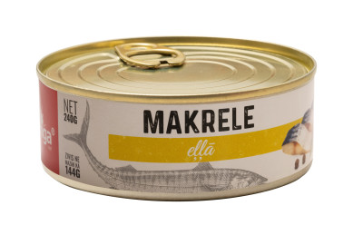 BANGA Makrele eļļā (48x240g)