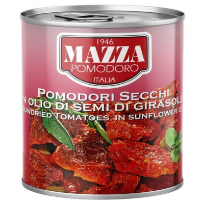 MAZZA Tomāti Saulē kaltēti eļļā (12x780g)