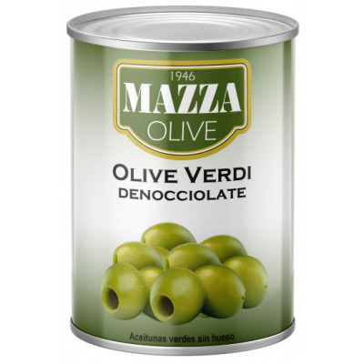 MAZZA Olīvas zaļās veselas b/k (6x2.65kg)