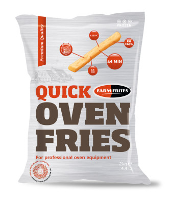 FF Kart. Frī 8,5mm "Quick oven fries" (4x2kg)/510/