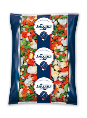 FROZANA Dārzeņu maisījums"7 mix"/270/(4x2.5kg)