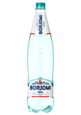 BORJOMI DEP 1.0 L Pet (6gb) pud.gāzēts min.ūdens