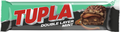 TUPLA Piena šok. "Double layer Mint" ar piparm. garš.(42x48g)