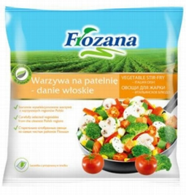 FROZANA Dārz.cepš. Itaļu gaumē/557/ (12x400g)