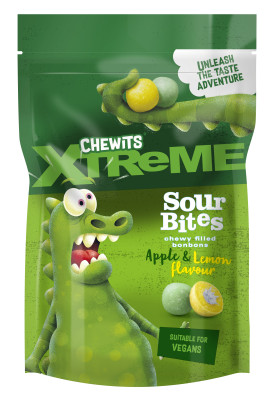 CHEWITS Košļāj.konfektes "Juicy Bites" ar skabu garšu(12x115g)