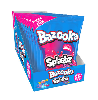 *BAZOOKA Splashz Berry (12x120g)