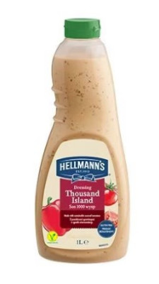 HELLMANN'S Majonēze Salad Dressing 1000 Islands (6x1L)