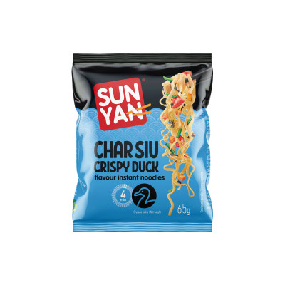 SUN YAN ā/p nūdeles ar CHAR SIU kraukš.pīles garšu (33x65g)