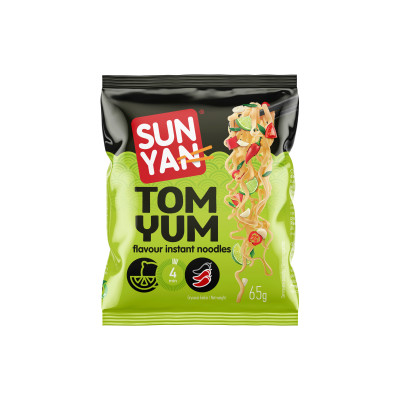 SUN YAN ā/p nūdeles TOM YUM (33X65g)