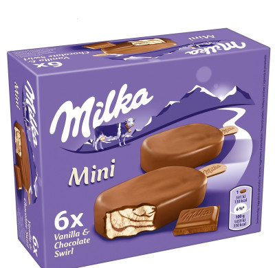 MILKA Mini Stick (8x(6x50ml) 300ml/210g)