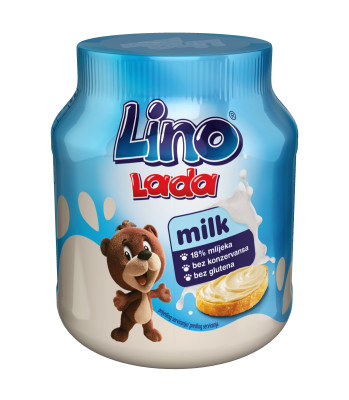 LINO LADA Piena krēms ar lazdu riekstiem (12X350g)