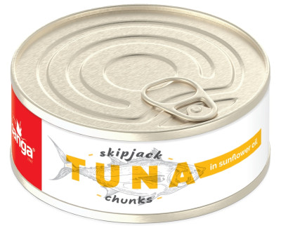 BANGA Tuncis saulespuķu eļļā (48x160g)