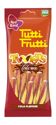 R.BAND Tutti Frutti košļ.konf. "Virpuļi ar kolas garšu" (24x100g)