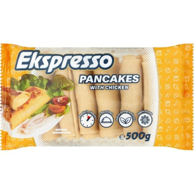 ARIOLS Pankūkas ar vistas gaļu "Ekspresso"  (14x500g)