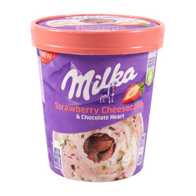 ***MILKA Strawberry Cheescake sald. (6x480ml/346g)