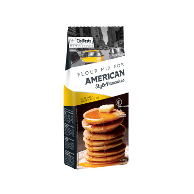 CITY TASTE Miltu maisījums pankūkām amerikāņu stilā (7x400g)