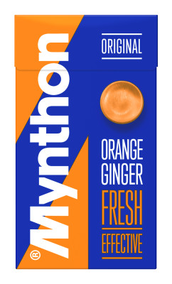 MYNTHON Sūkajāmas pastilas Orange-Ginger (24x31g)