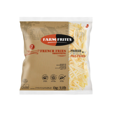 FF Frī kartupeļi 7mm (12x1kg)