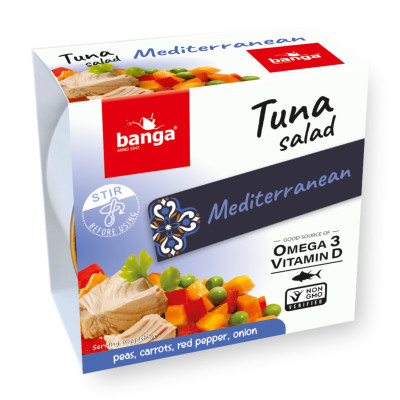 BANGA Vidusjūras tunča salāti (8x180g)
