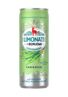 LIMONATI by BORJOMI Limonāde tarhūns (12x0.33L) CAN DEP