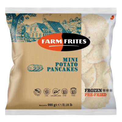 FF Kartupeļu MINI pankūkas, bez glutēna (10x990g)