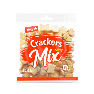 YARYCH krekeri "Salty Mix" (22x100g)