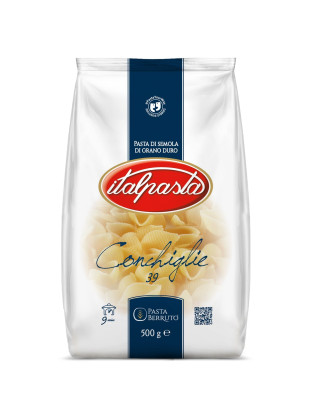 ITALPASTA Makaroni Nr.39 CONCHIGLIE (24x500g)