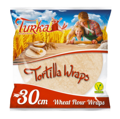 TURKA kviešu tortiljas 30cm (6x18gb)
