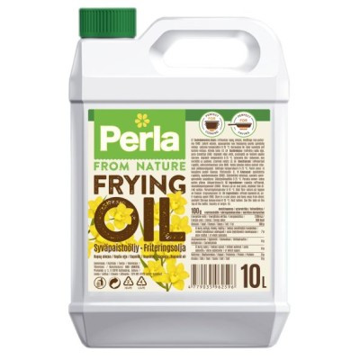 PERLA Rafinēta saulespuķu eļļa fritēšanai 10L