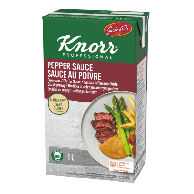 KNORR Piparu mērce 1L (6x1.027 kg)