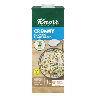 KNORR Augu izcelsmes krēms gatavošanai 15% (12x1L)