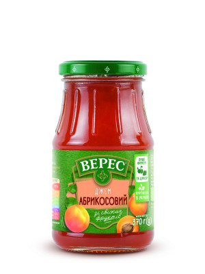 VERES Aprikožu džems (12x370g)