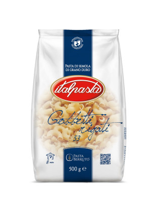 ITALPASTA Makaroni Nr.53 GOBBETTI RIGATI (24x500g)