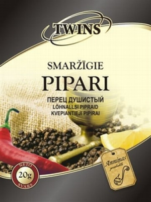 TWINS Pipari smaržīgie, graudu (12x20g)