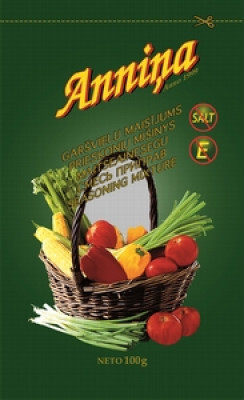 ANNINA Garsvielu maisijums BEZ sals (5x100g)