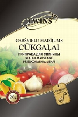 TWINS Garšvielu mais."Cūkgaļai" (20x20g)