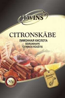 TWINS Citronskābe (20x30g)