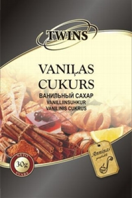 TWINS Vanilīna cukurs (20x30g)