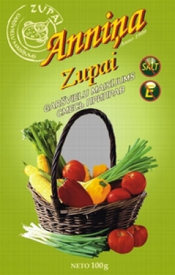 ANNINA Garsvielu mais."Zupam" (5x100g)