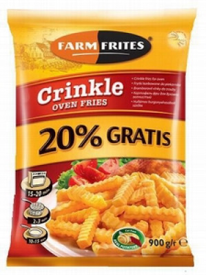 FF Kart. Frī cep.riev"Oven Crinkles"750g+20%/080/