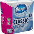 Ooops! Tualetes papīrs Classic Sensitive (16x4 ruļļi)