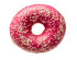 LA LORRAINE Donats ar zemeņu garšu, šokolādes rotājums (48x56g)